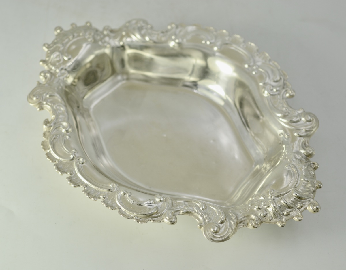 panier / vide poche argent sterling par Reed&Barton -photo-1