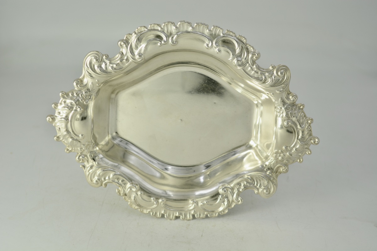 panier / vide poche argent sterling par Reed&Barton -photo-7