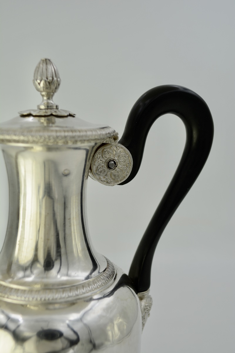 Silver Pitcher, France, Empire Period.-photo-7