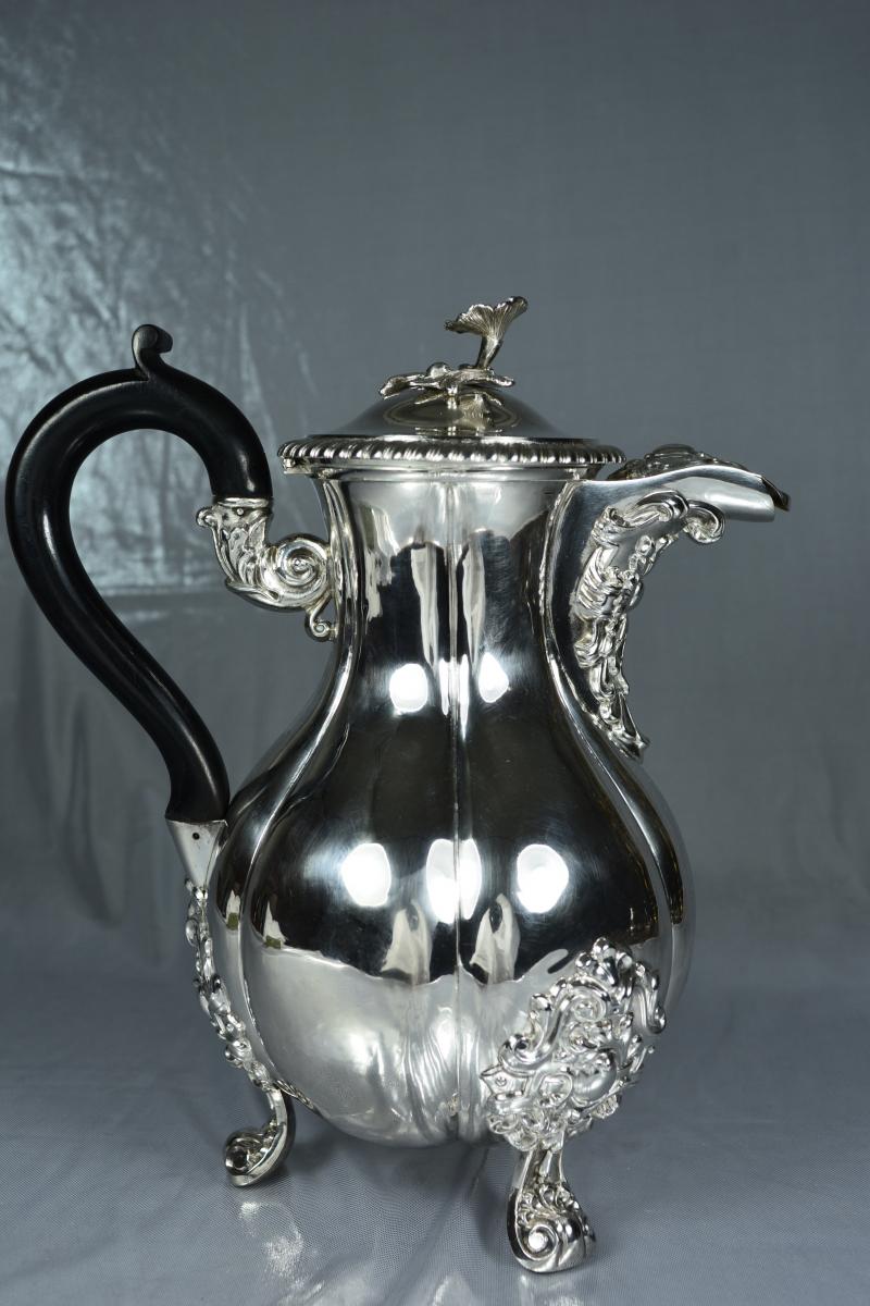 Silver Jug, France, 19th Century Circa 1840