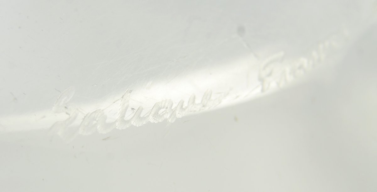 Lalique France, Coupe Circulaire Modèle " Chevreuse"-photo-6