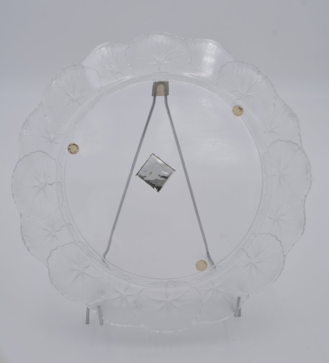 Lalique France, Assiette Du Modèle Honfleur-photo-2