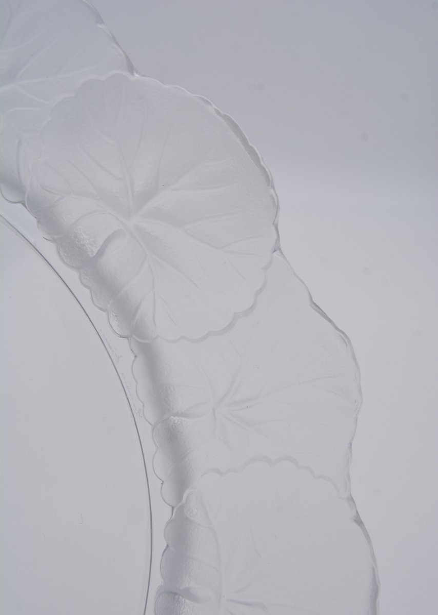 Lalique France, Honfleur Plate-photo-3