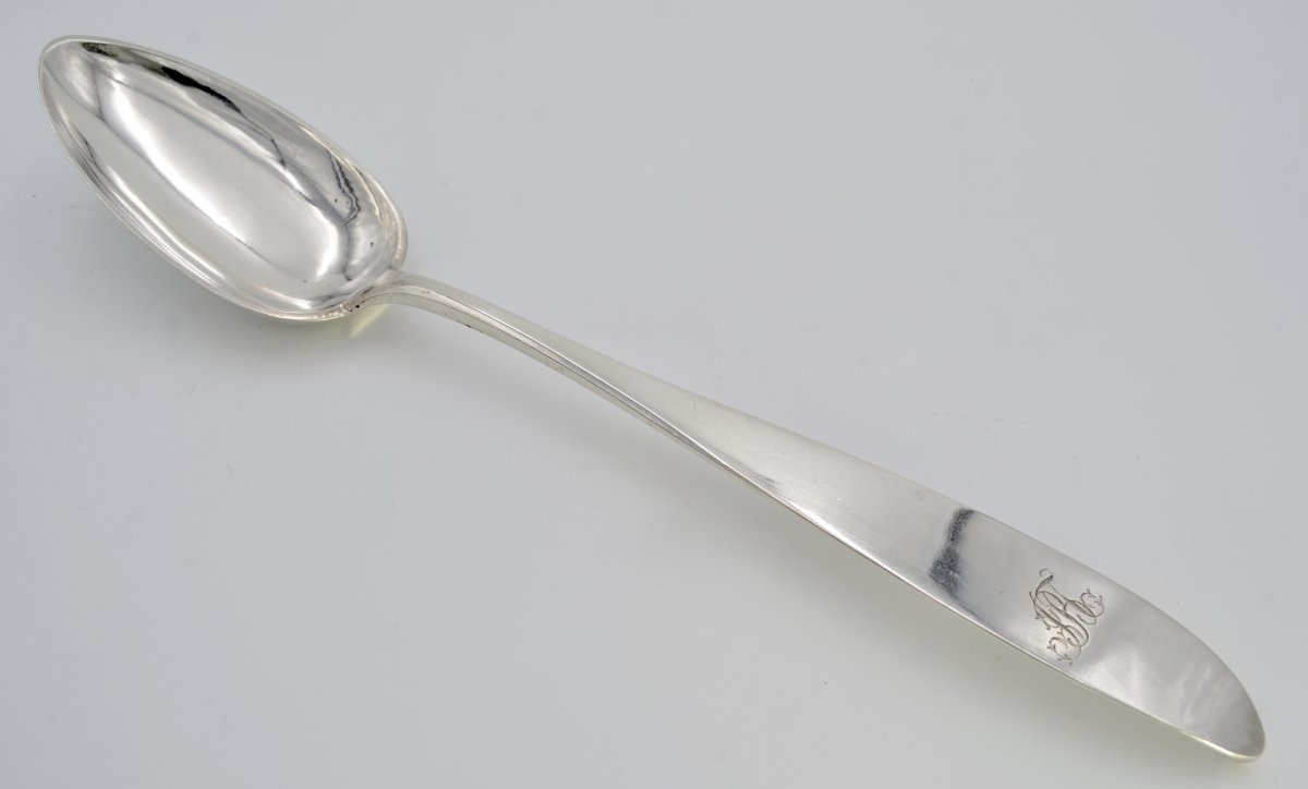 Silver Spoon Spoon, Foreign Work Northern Europe Early 20th Century-photo-2