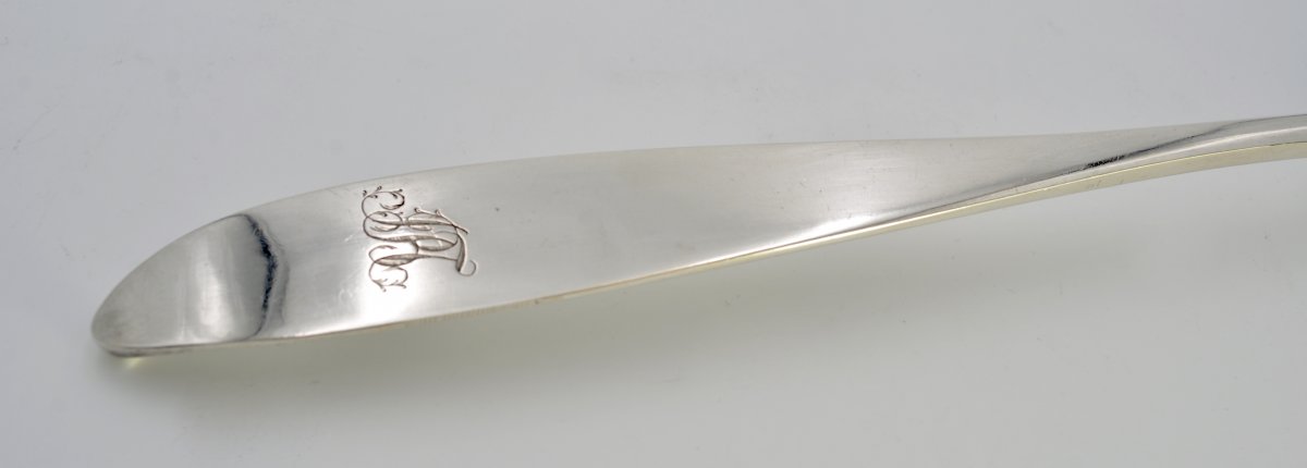 Silver Spoon Spoon, Foreign Work Northern Europe Early 20th Century-photo-5