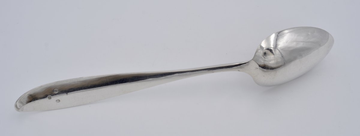 Silver Spoon Spoon, Foreign Work Northern Europe Early 20th Century-photo-7