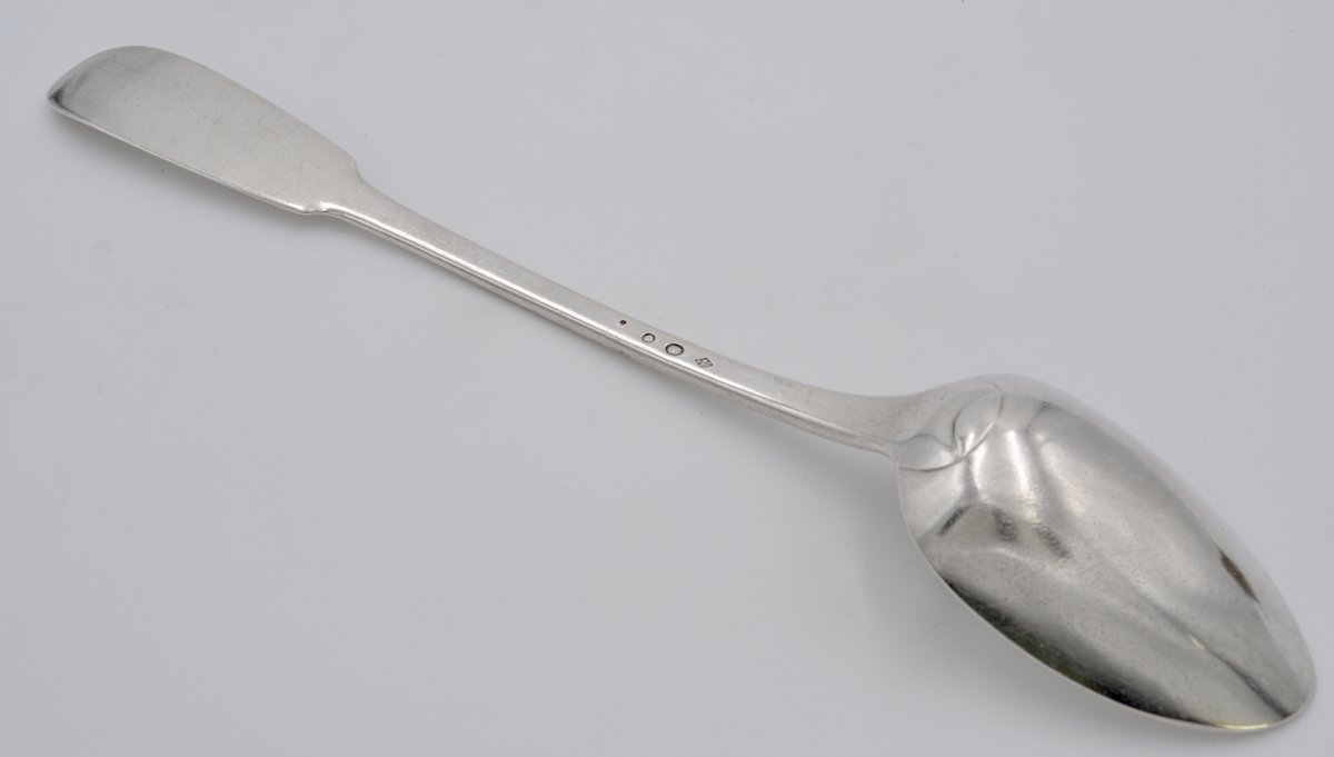 Silver Ragout Spoon, France 1809-1819-photo-3