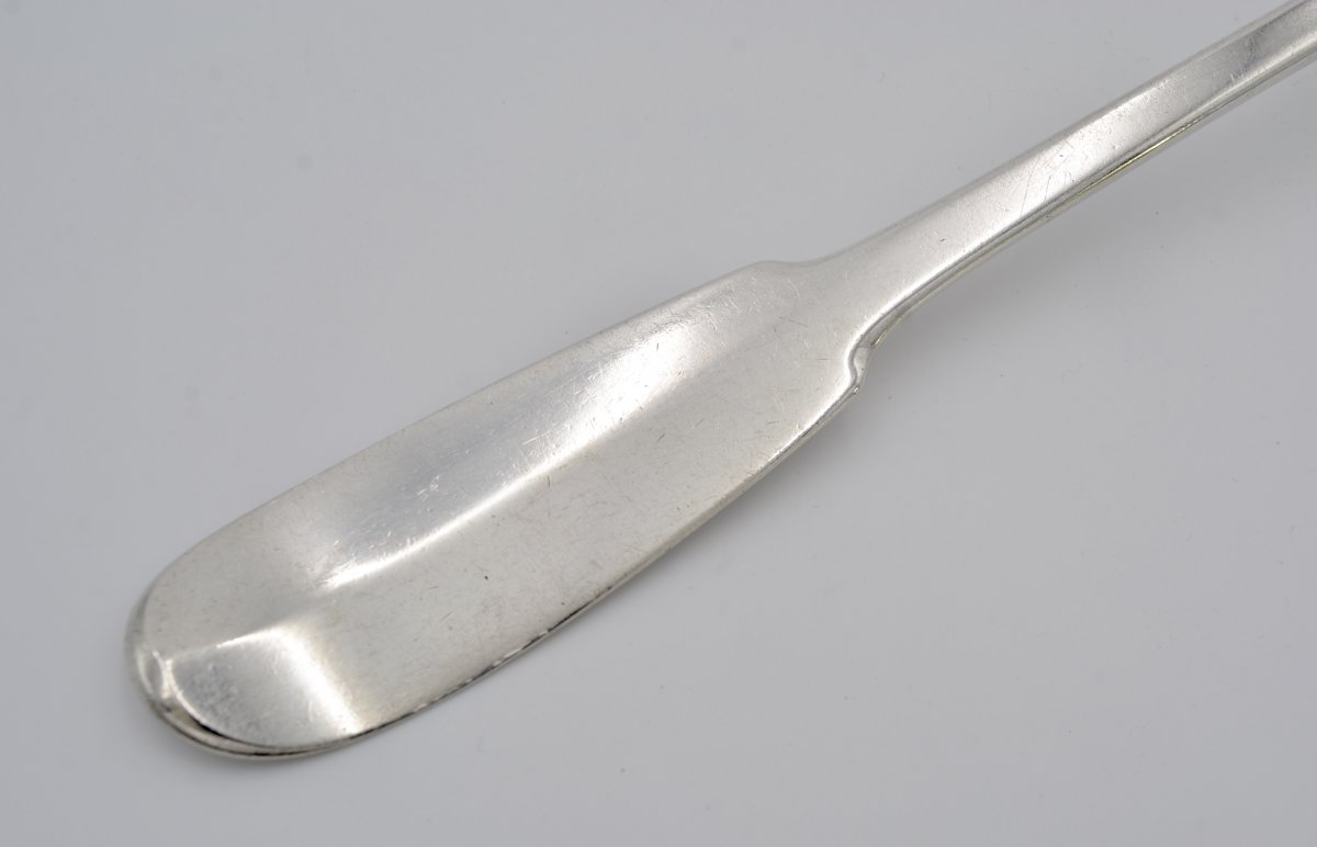 Silver Ragout Spoon, France 1809-1819-photo-3