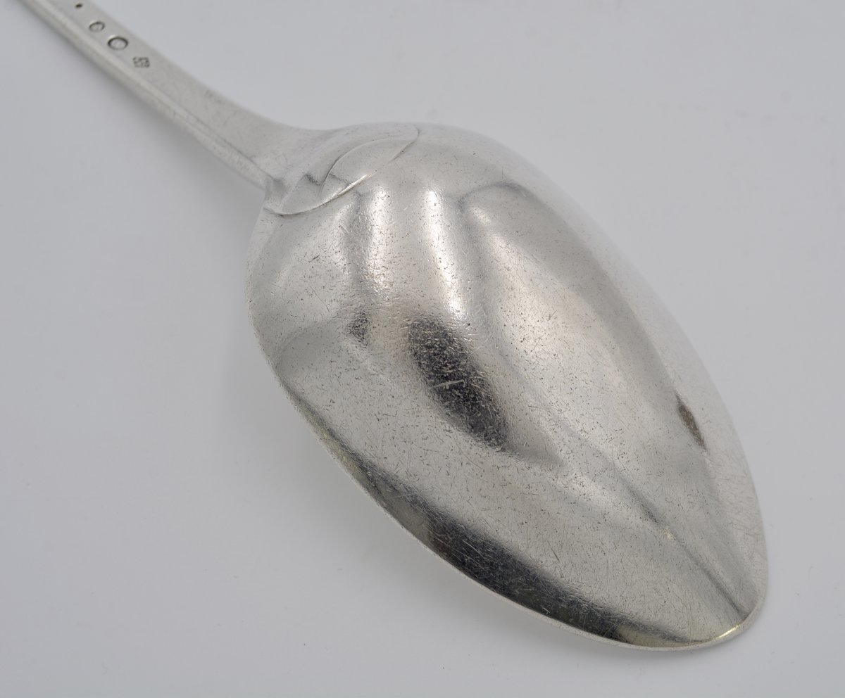 Cuillère à Ragout En Argent,  France 1809-1819  -photo-4