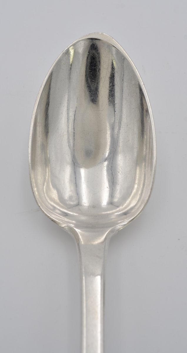 Cuillère à Ragout En Argent,  France 1809-1819  -photo-8