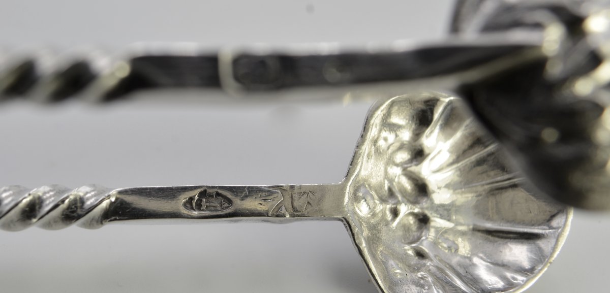 Pince à Sucre En Argent, 1819-1838  Paris -photo-5