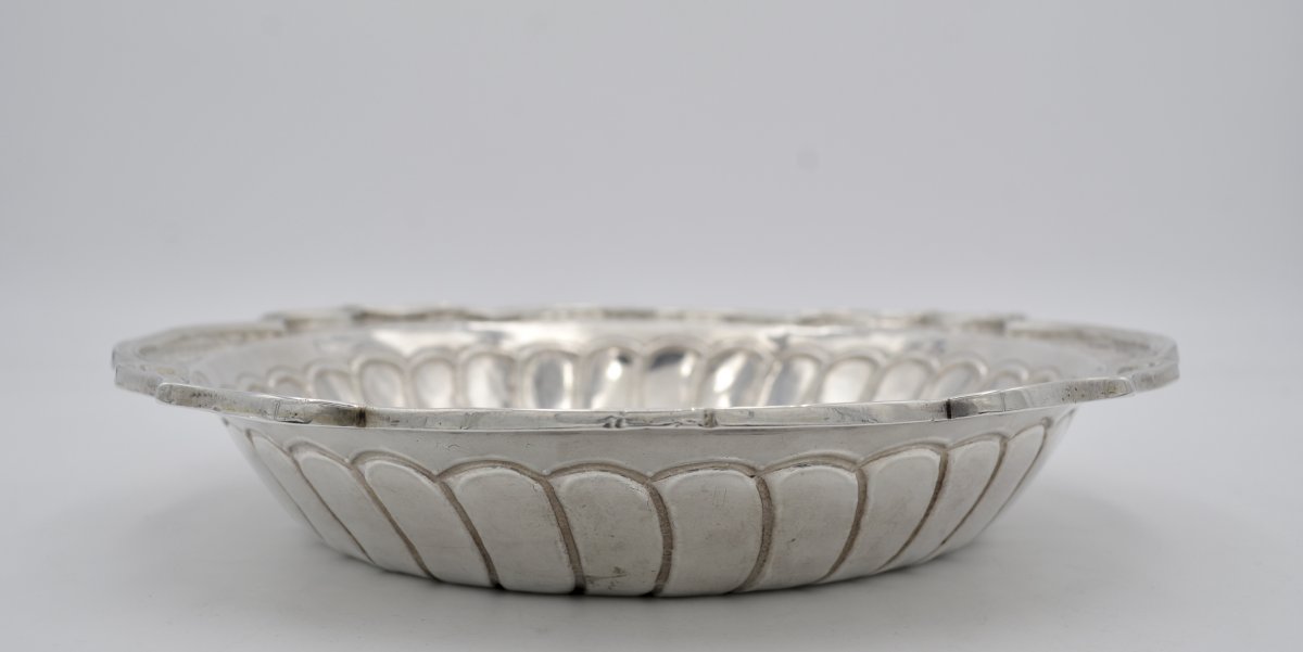 Silver Bowl, Mexico Eighteenth Century By Diego Gonzales De La Cueva-photo-1