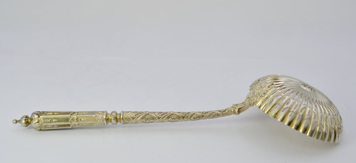 Silver Sprinkle Spoon, France By Gabert Henry (1882-1901)