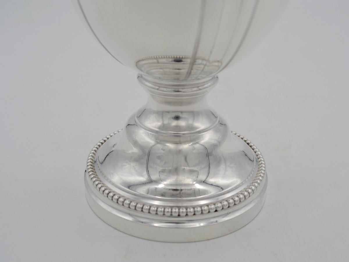 Silver Vase, France XIXth Century By Tetard Frères-photo-2