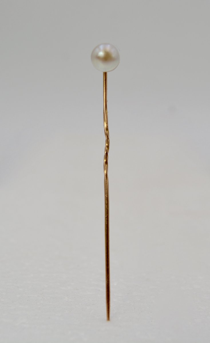 Gold Pin, France Nineteenth Century-photo-2