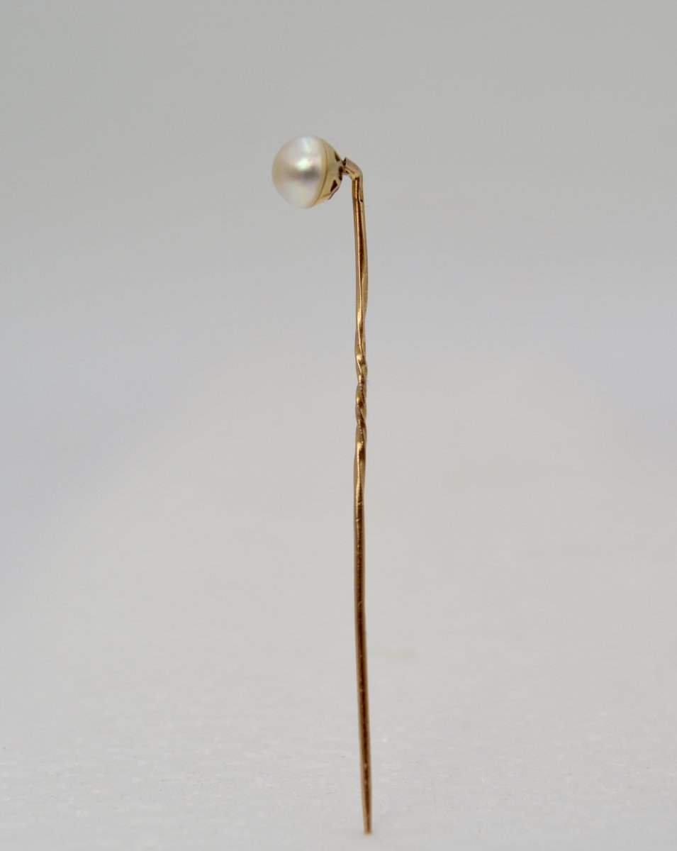 Gold Pin, France Nineteenth Century-photo-3