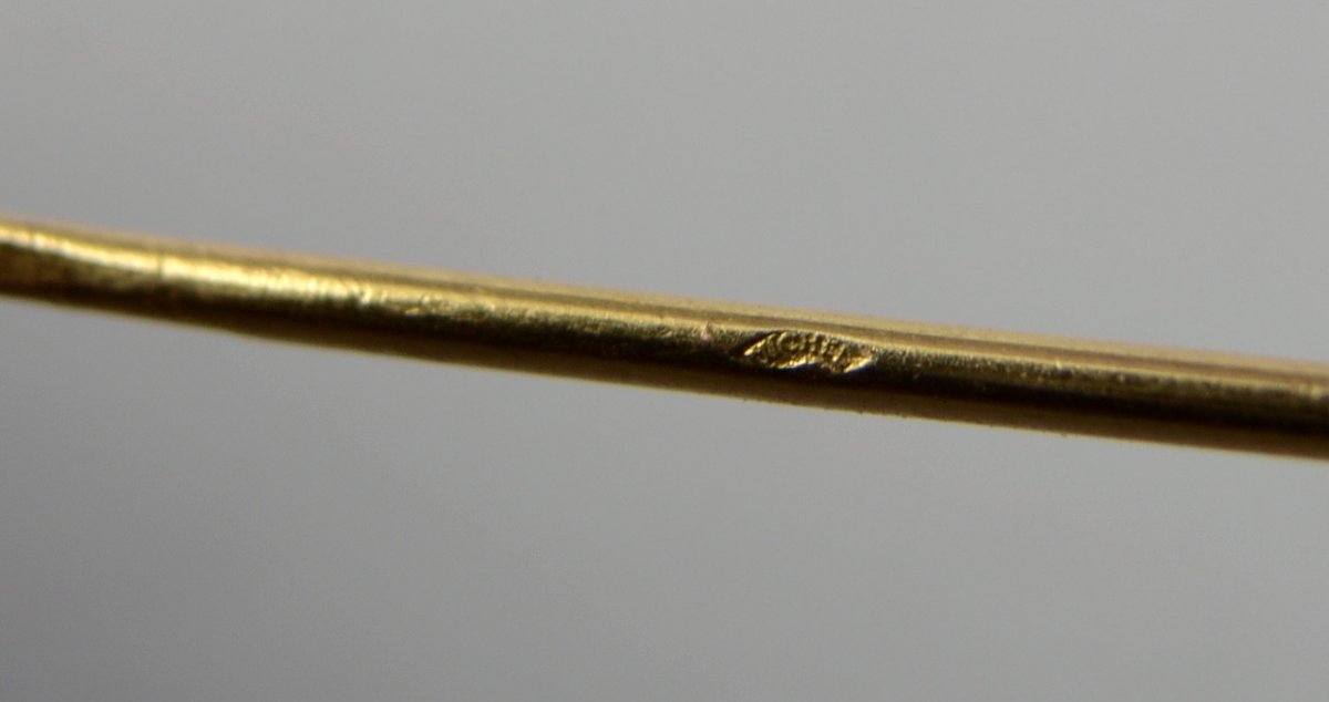 Gold Pin, France Nineteenth Century-photo-2