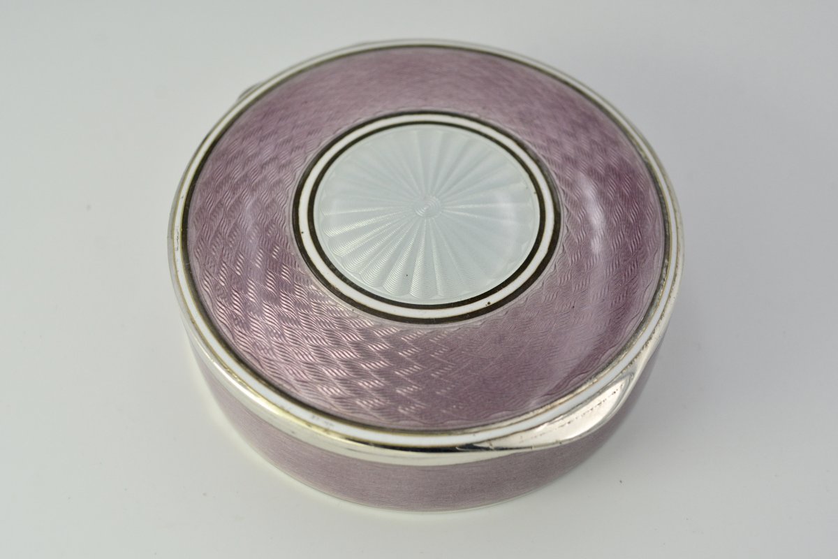 Silver Box And Email, North Europe 1901-1921