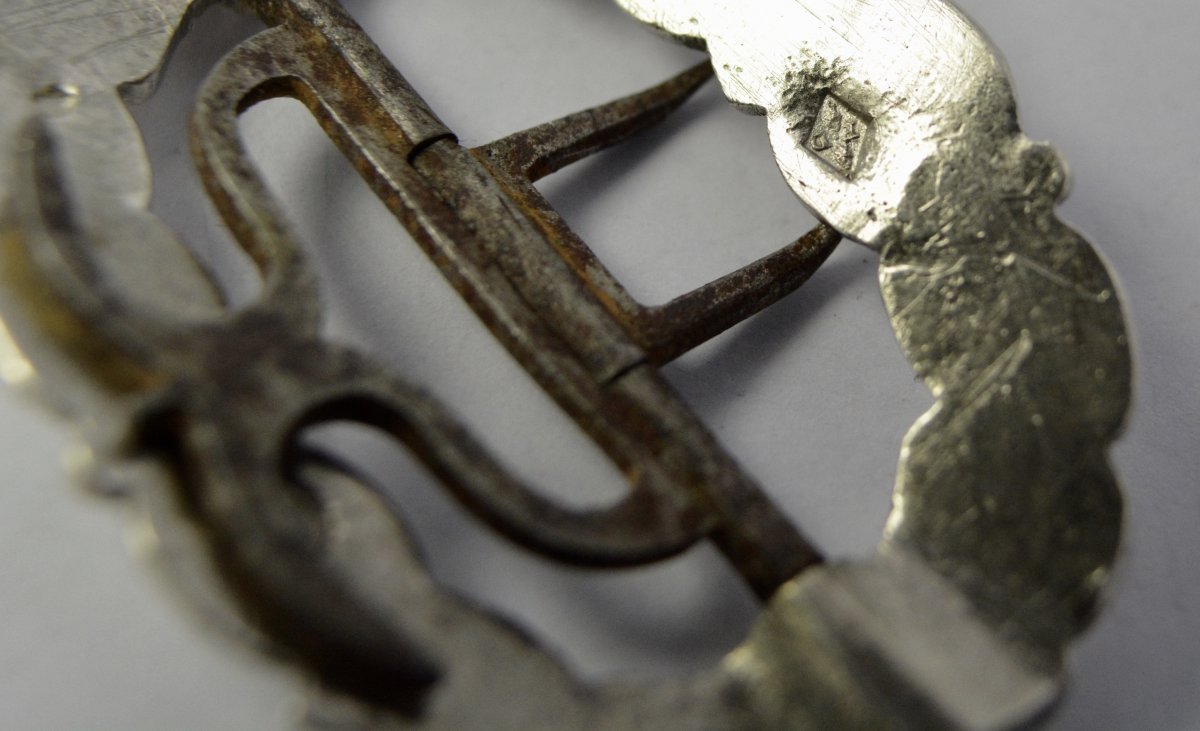 Boucle De Soulier En Argent France Début Du  XIXe Siècle -photo-3