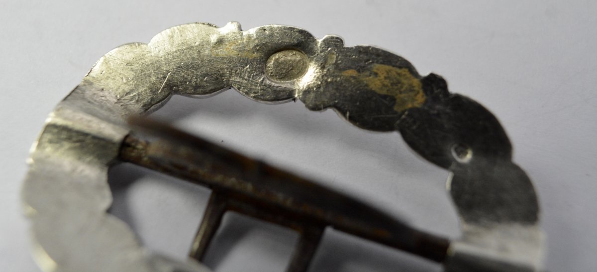 Boucle De Soulier En Argent France Début Du  XIXe Siècle -photo-4
