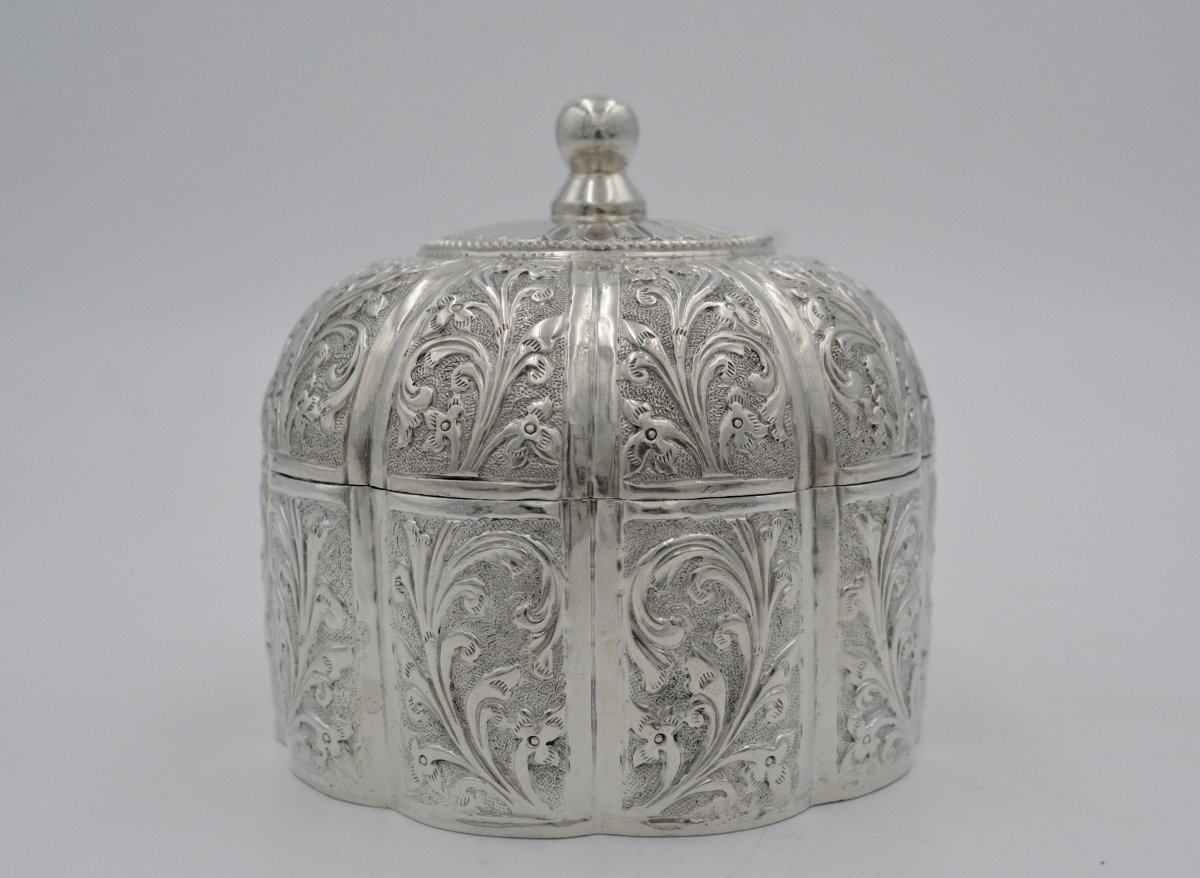 Betel Box In Silver, India Around 1900