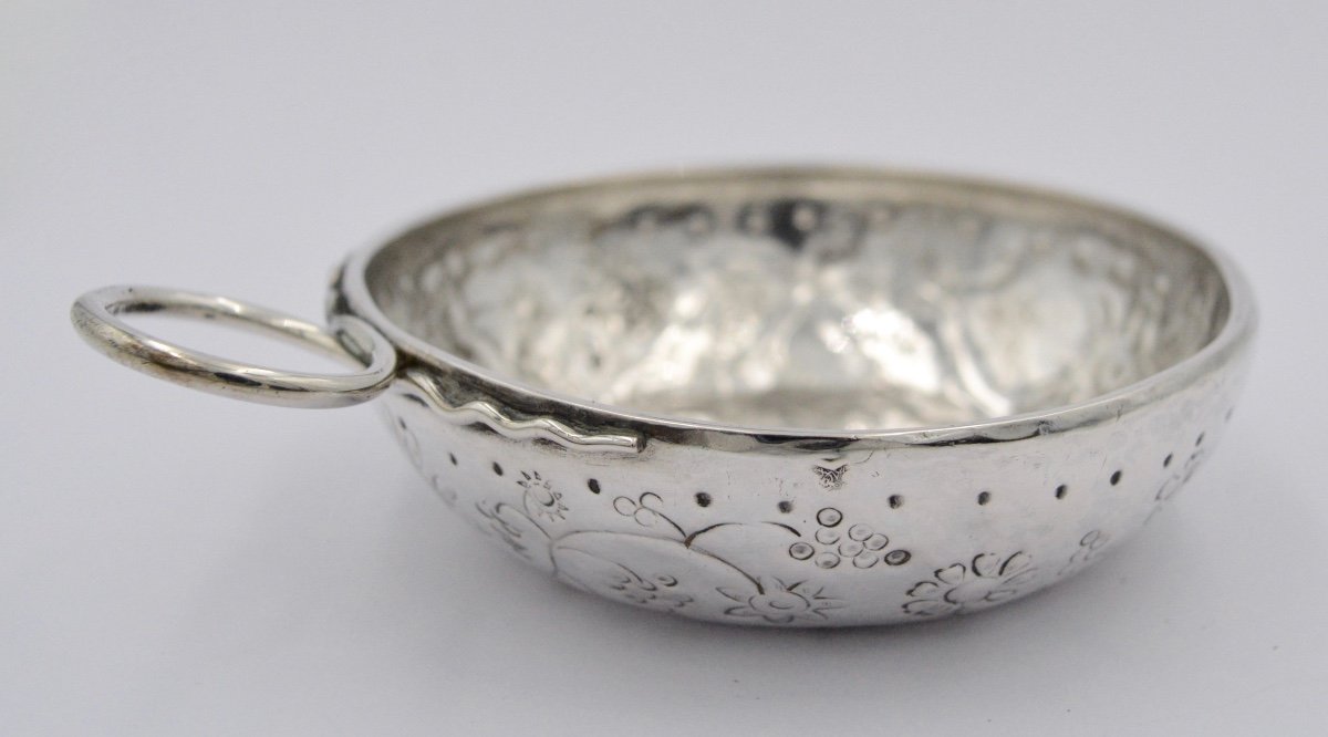 French Silver Wine Cup, 19th Century-photo-3