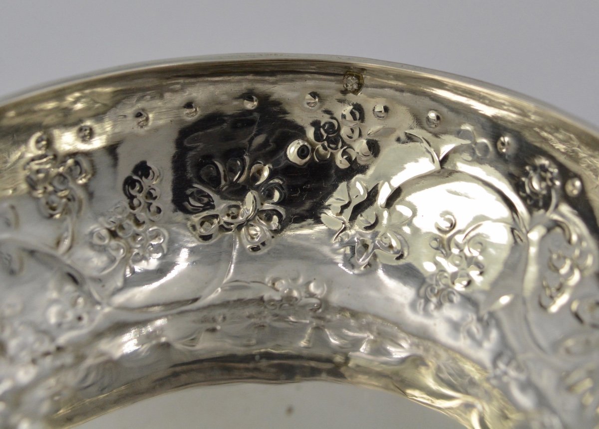 French Silver Wine Cup, 19th Century-photo-4