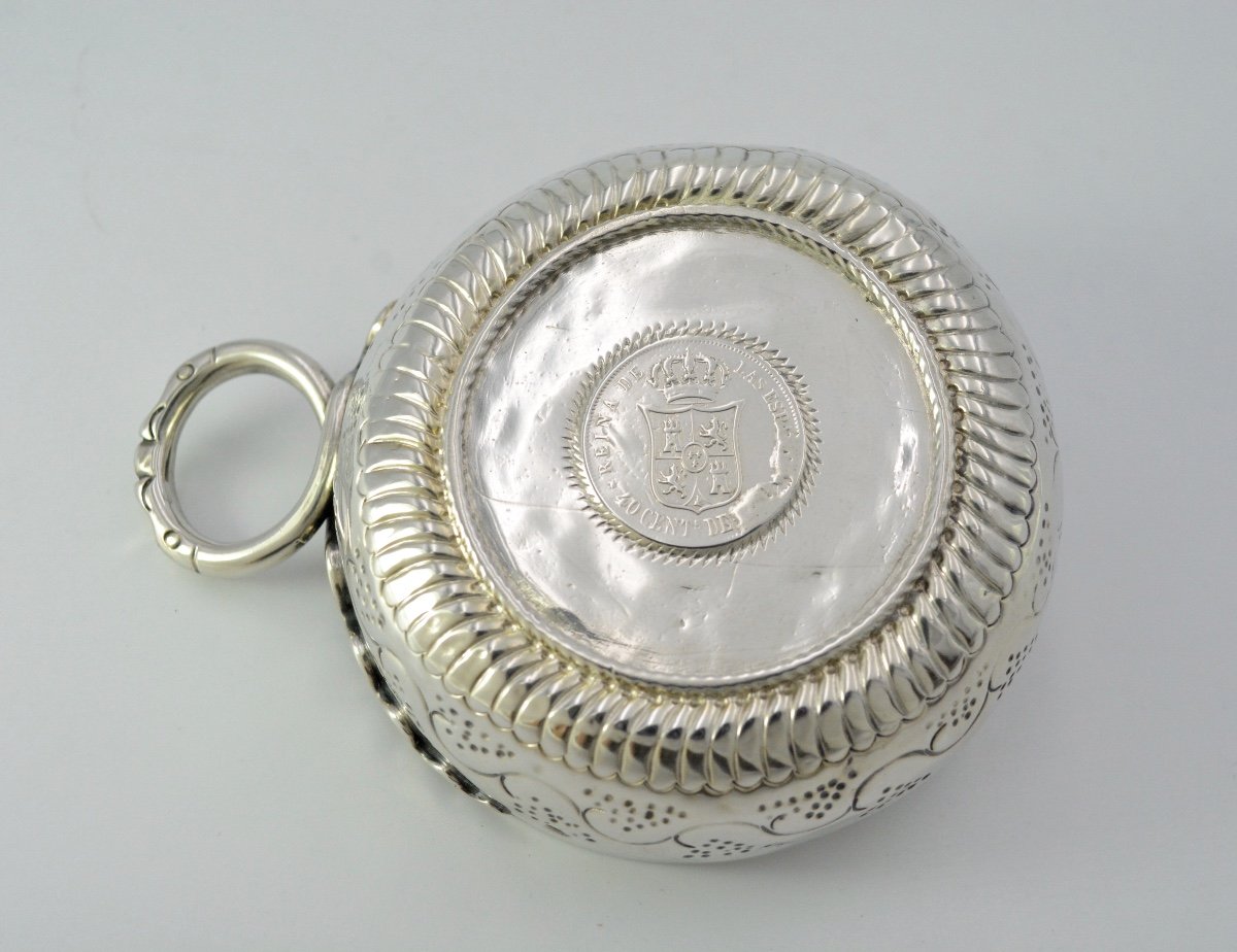 Silver Wine Cup, France Mid Nineteenth Century-photo-3