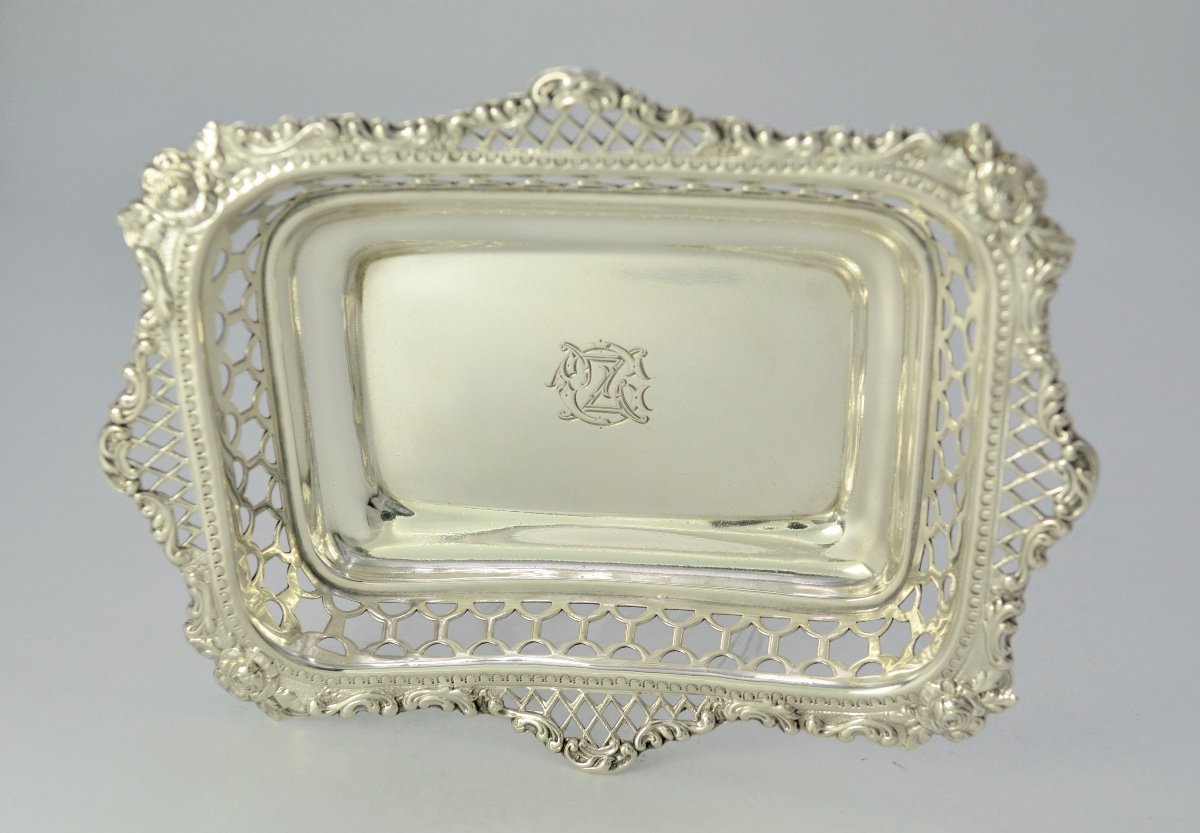 Pair Of English Silver Raviers, Nineteenth Century-photo-2