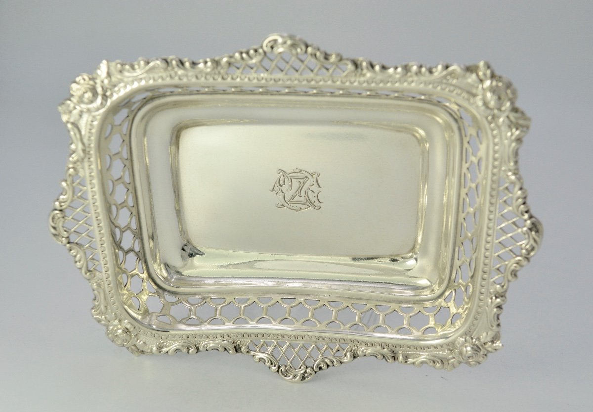 Paire De Raviers Argent Anglais, XIXe Siècle -photo-2