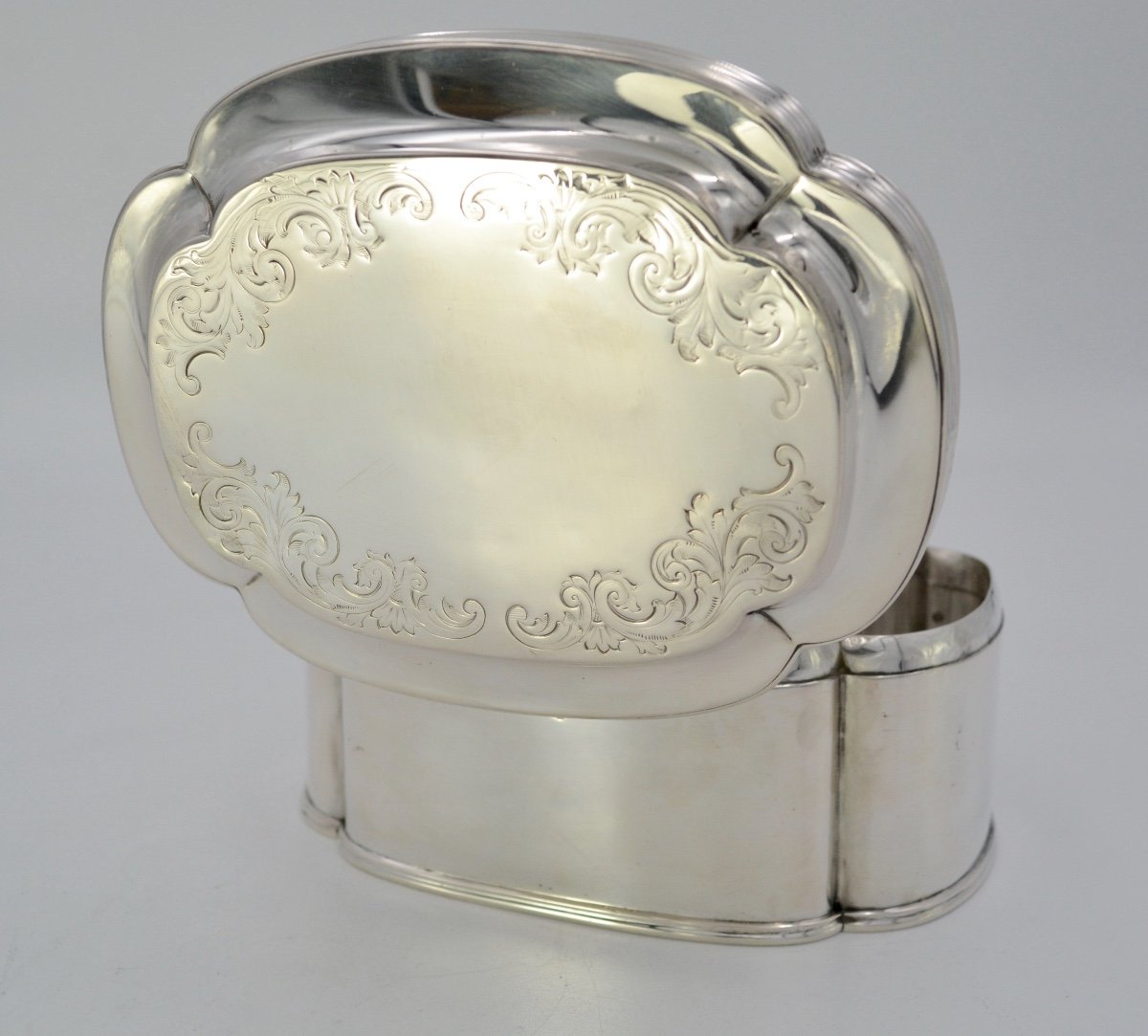Silver Tea Box. Netherlands Around 1869-photo-8