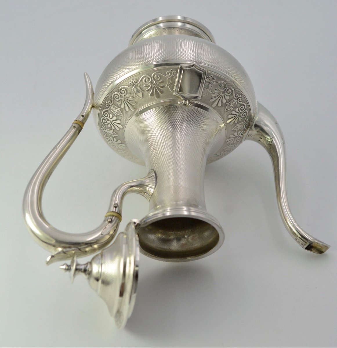 Selfish Silver Jug, France Late Nineteenth Century-photo-8