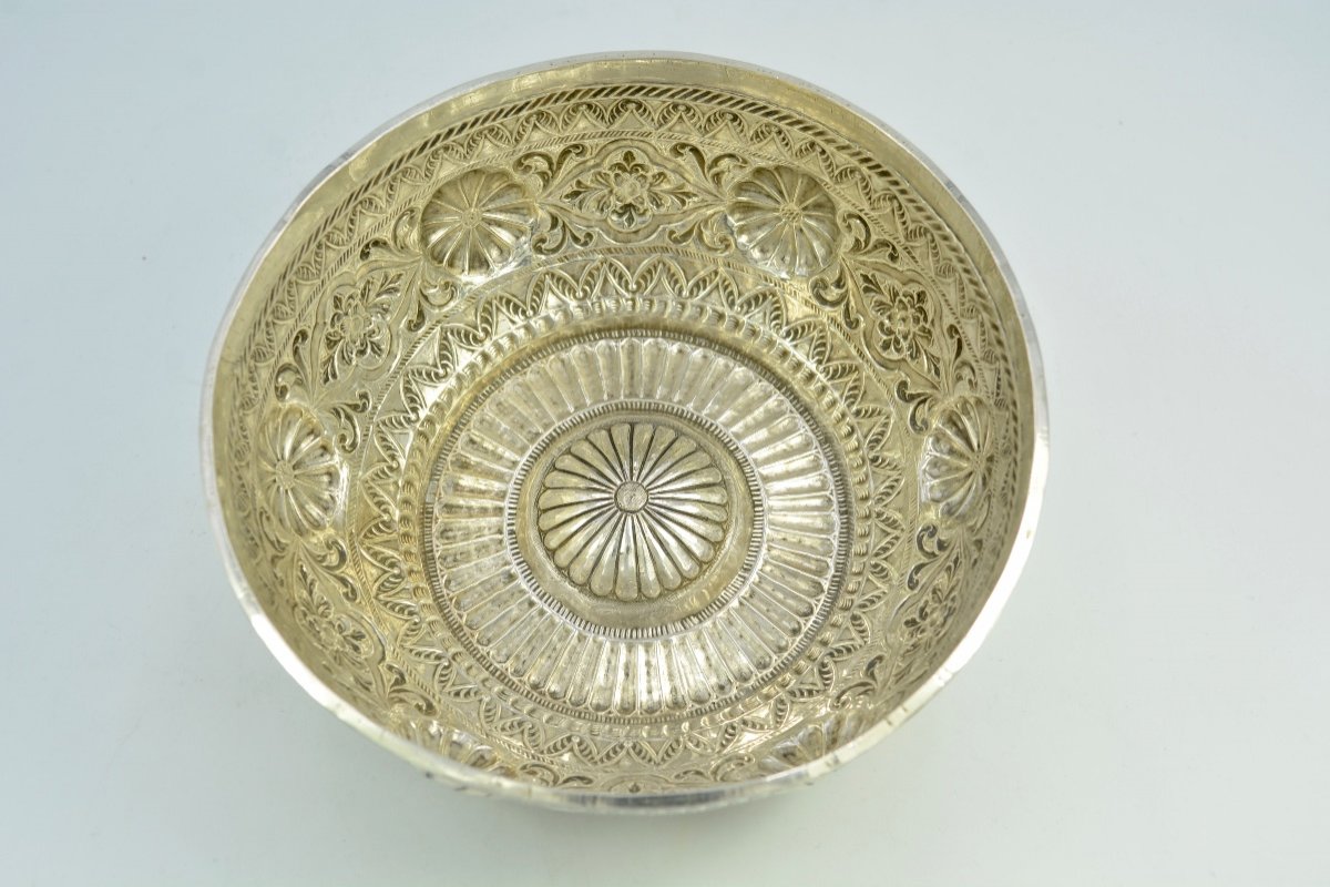 Bol à Hammam En Argent France XIXe Siècle -photo-4