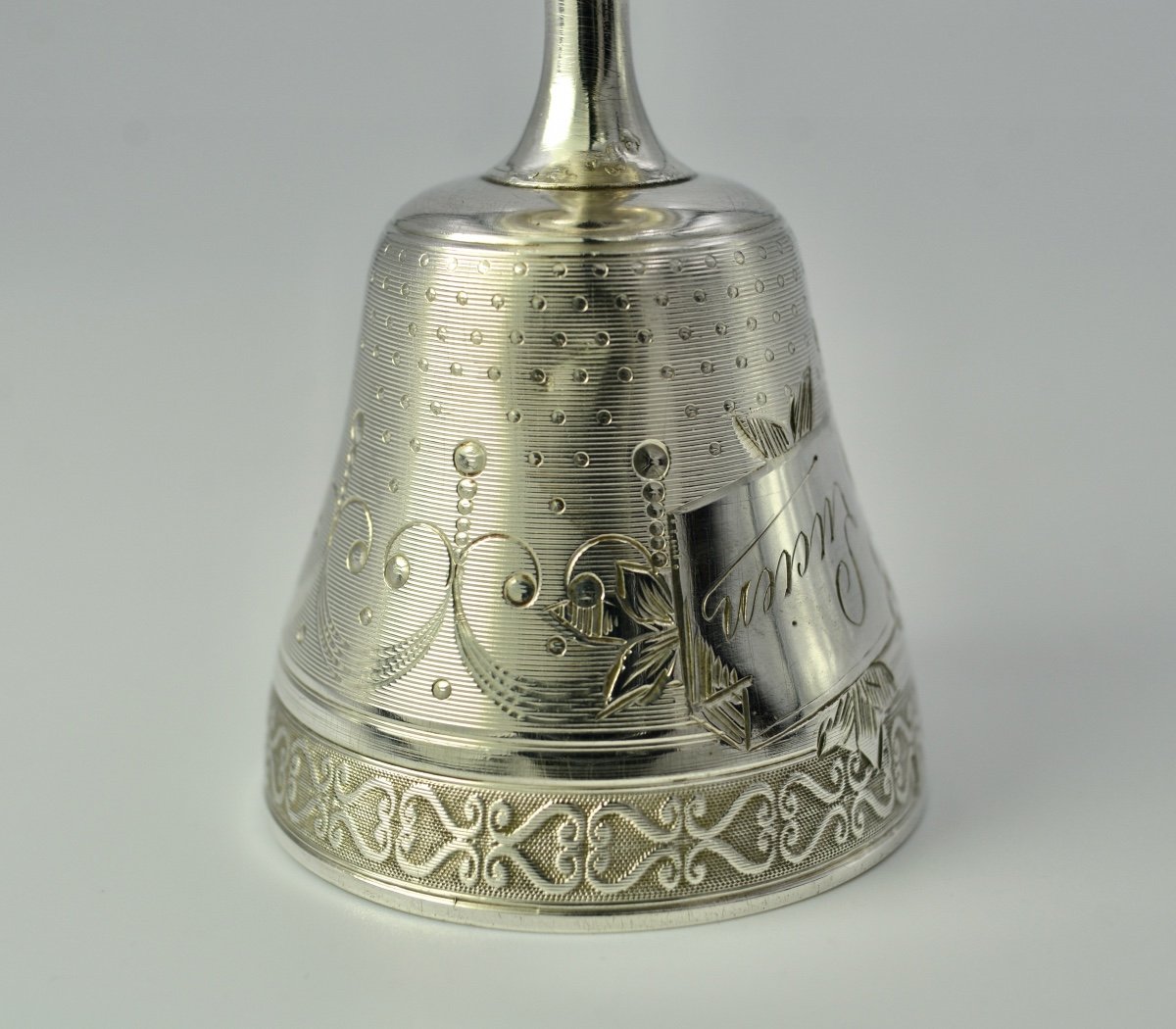 Egg Cup In Silver France Around 1882-1901-photo-7