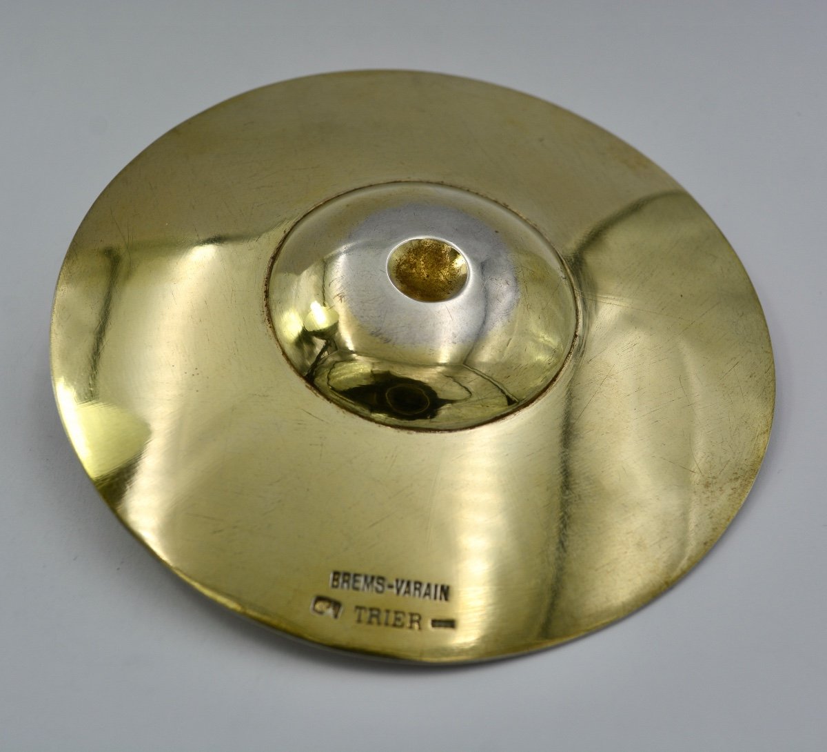 Custode / Boite à Hosties, Argent Doré Par Brems-Varain Vers 1900-photo-4