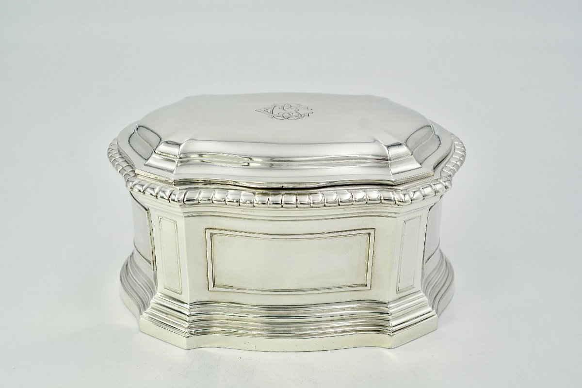 Silver Box By Tetard Frères Circa 1903