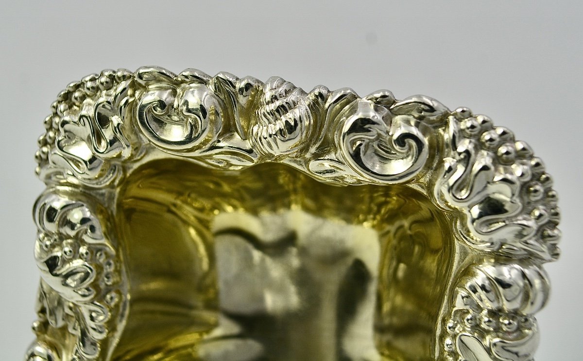 Salière En Argent époque Restauration / France -photo-5