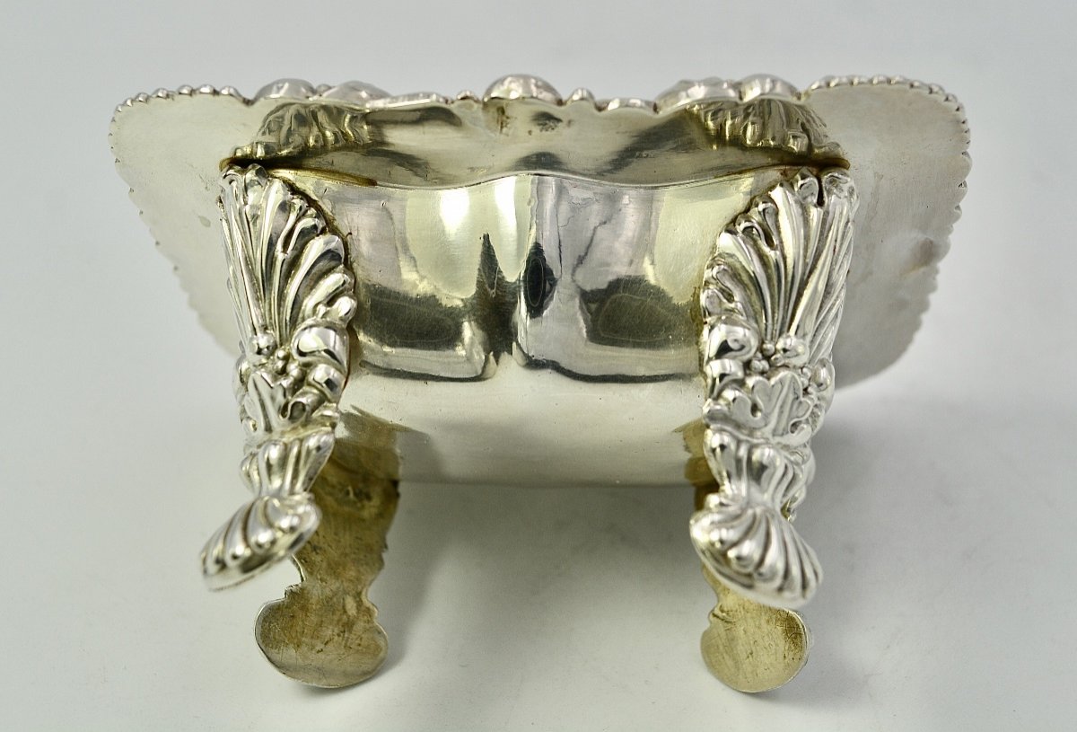 Salière En Argent époque Restauration / France -photo-7