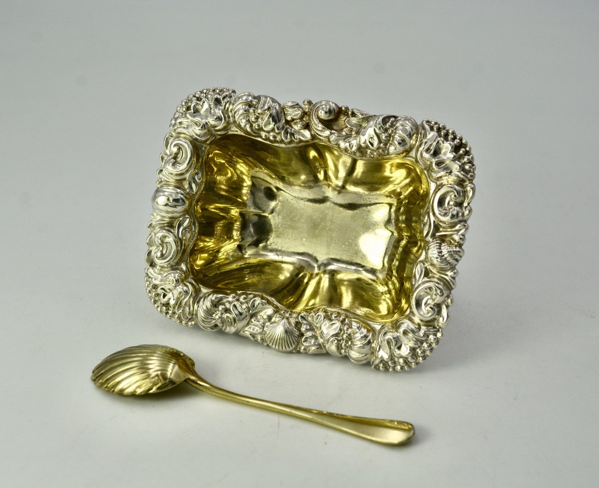 Salière En Argent époque Restauration / France 
