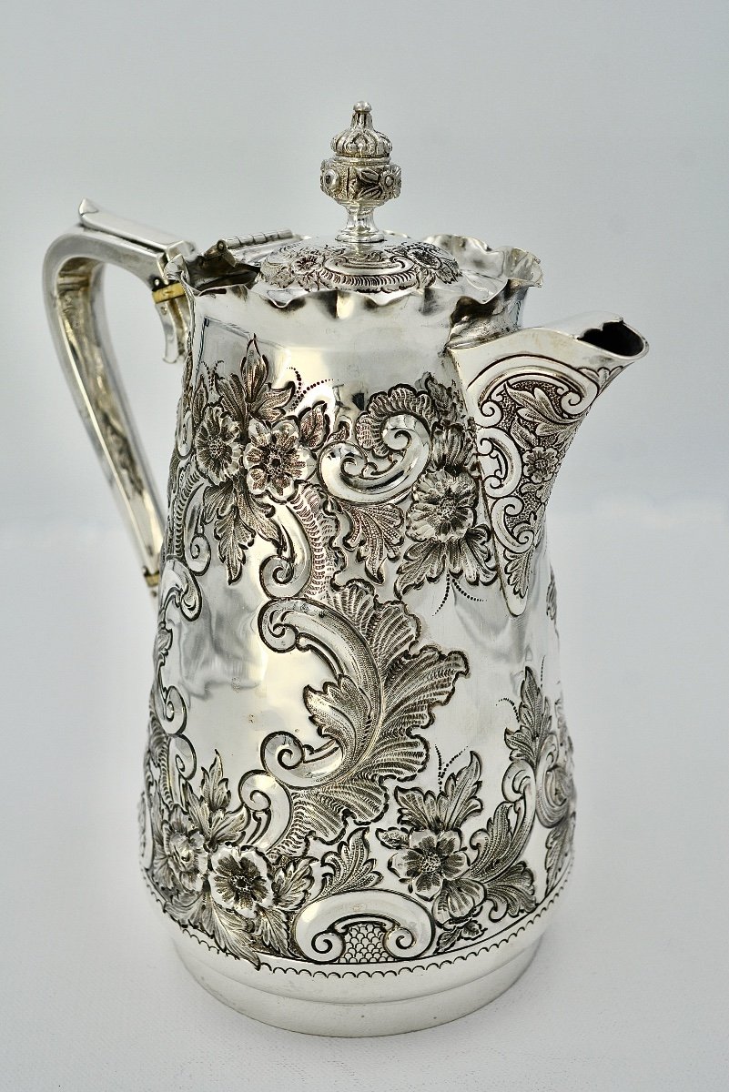 Scotland 1829, George IV Style Silver Jug-photo-2
