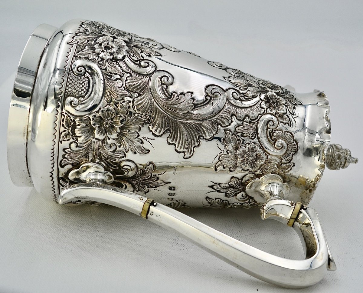 Scotland 1829, George IV Style Silver Jug-photo-4