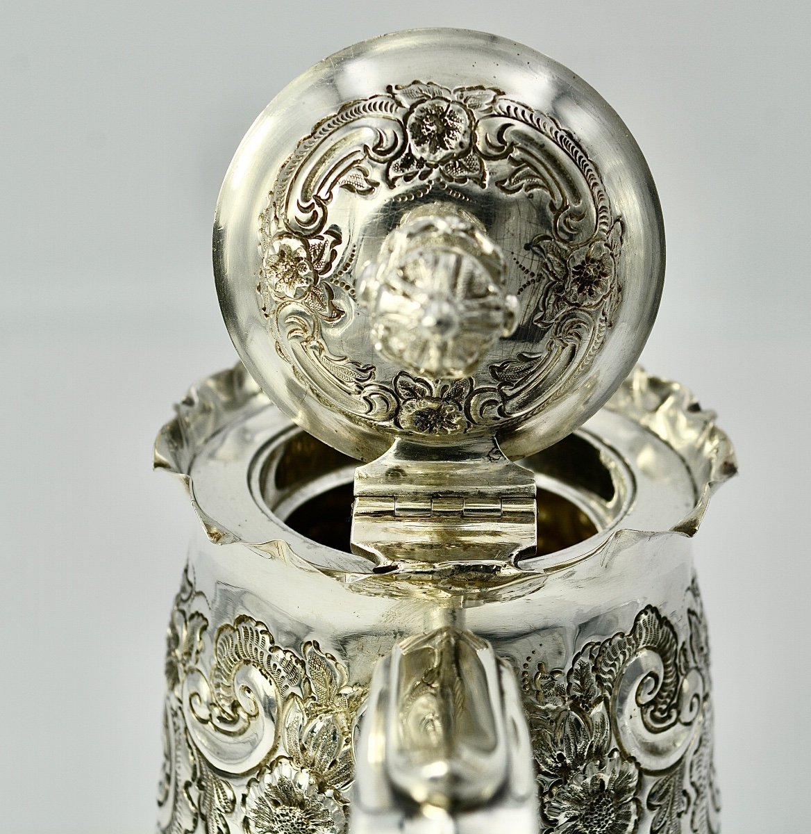 Scotland 1829, George IV Style Silver Jug-photo-5