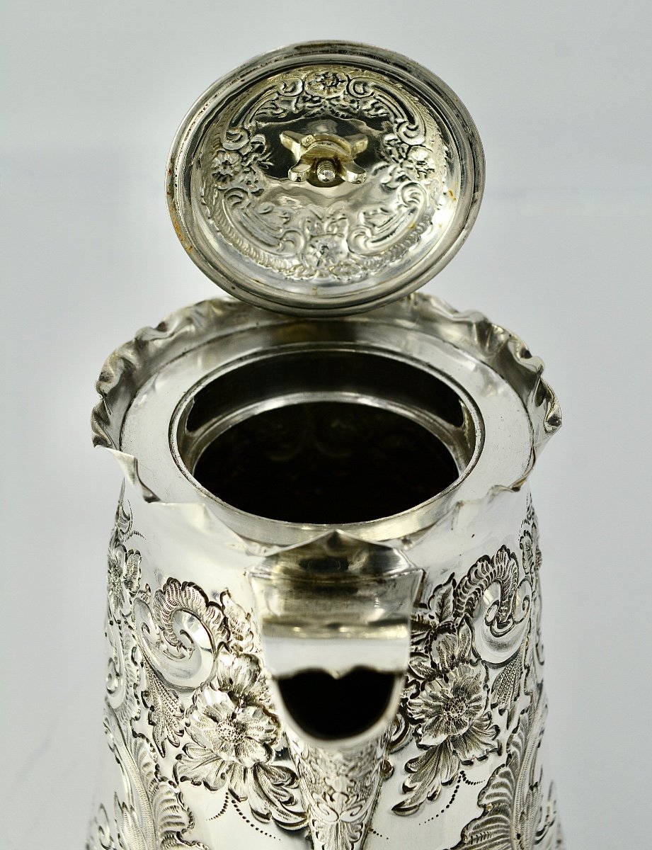 Scotland 1829, George IV Style Silver Jug-photo-6