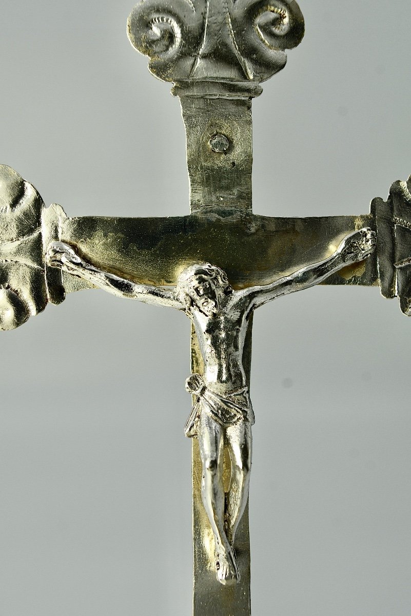 Bénitier d'Applique En Argent,  XVIIIe Siècle -photo-2
