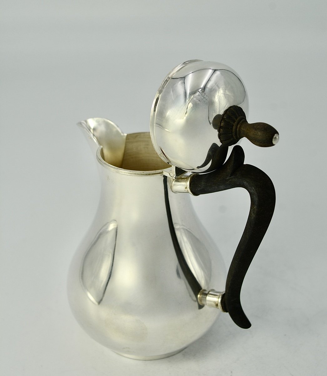 Selfish Silver Jug, Netherlands Circa 1925-photo-5