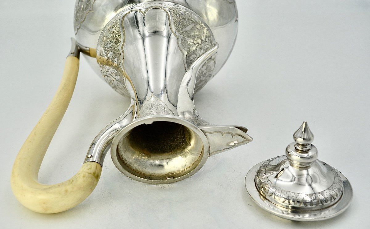 Silver Jug France Around 1850-photo-3