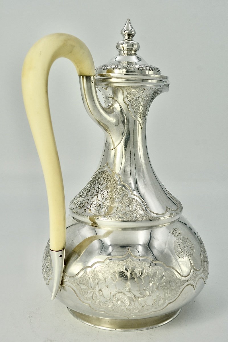 Silver Jug France Around 1850