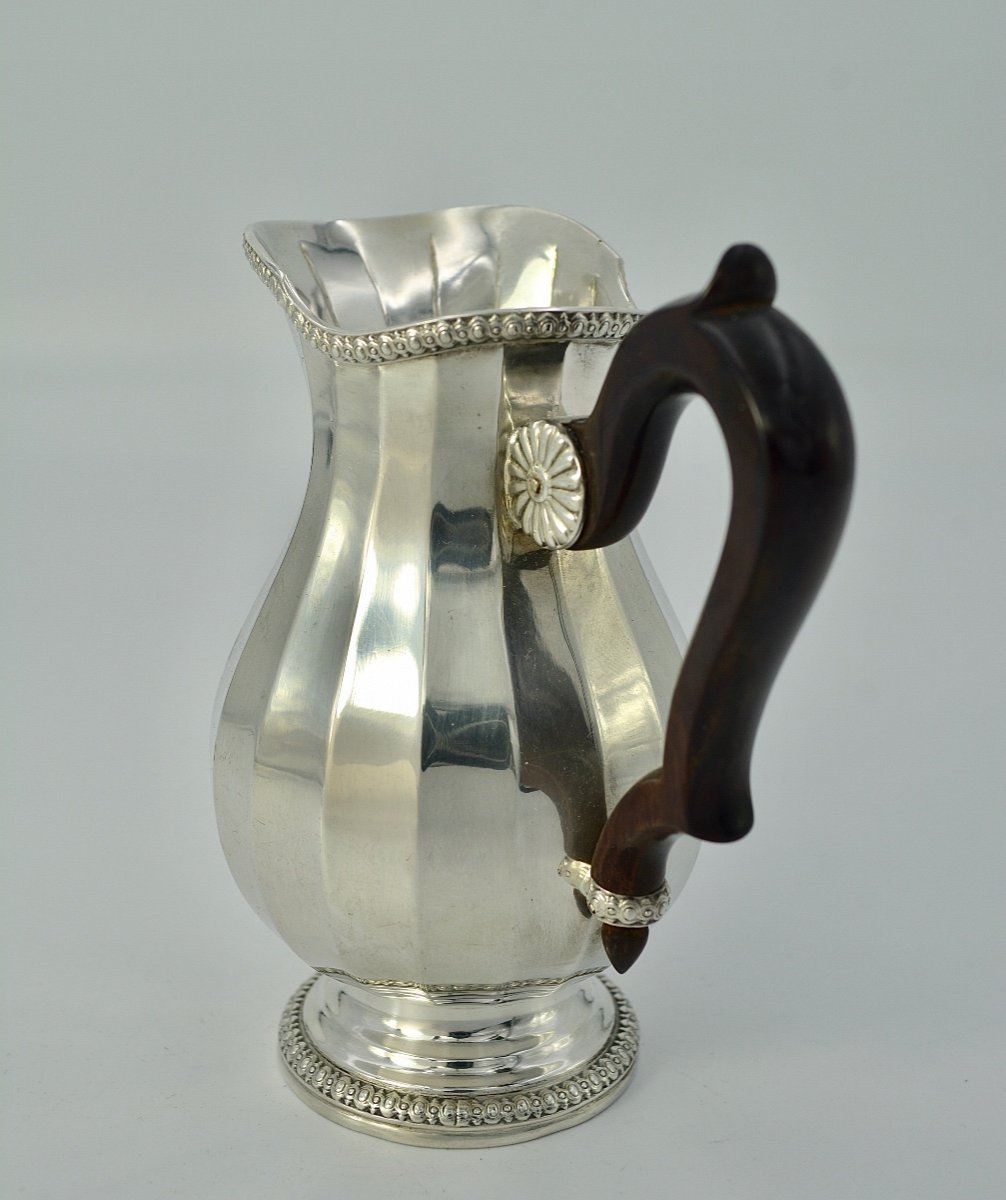 Silver Milk Jug, France By Compere Goldsmith Circa 1868-photo-3