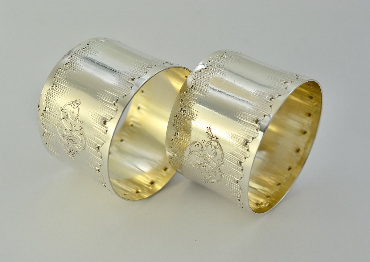 Napkin Ring / A Pair. France Around 1882-photo-3
