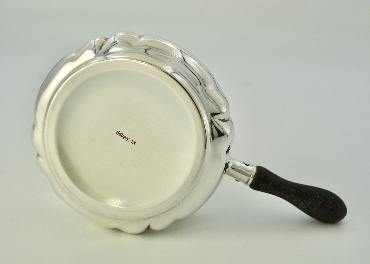 Saucepan / Saucepan In Silver Germany Around 1895-photo-3